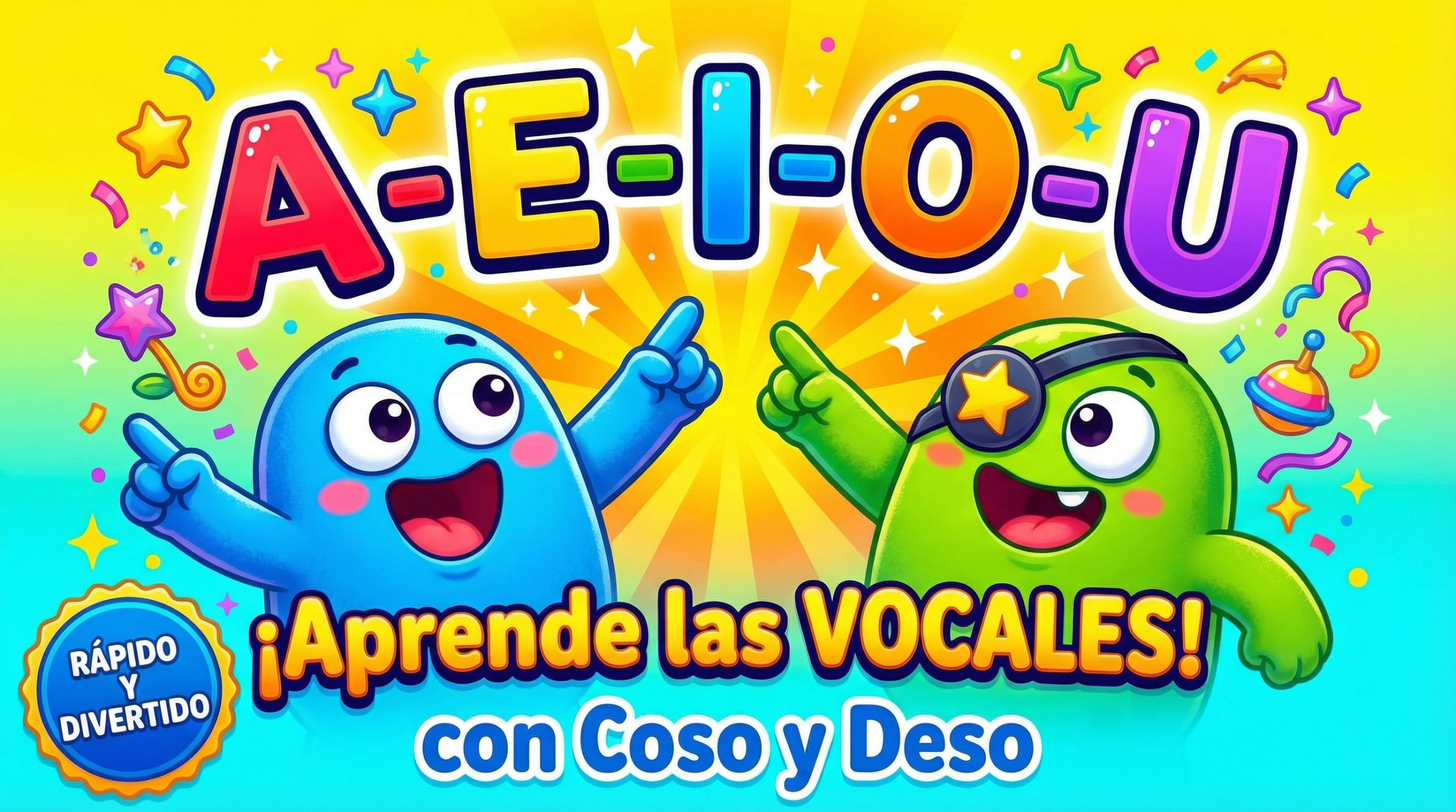 Aprende las Vocales con el Coso y Deso